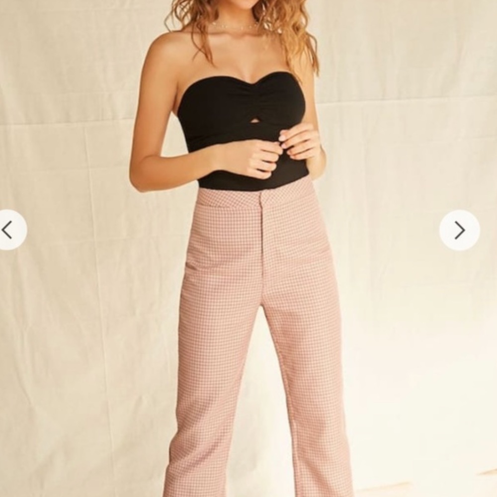 Forever 21 Black Strapless Bodysuit